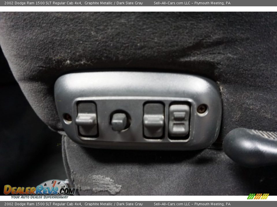 2002 Dodge Ram 1500 SLT Regular Cab 4x4 Graphite Metallic / Dark Slate Gray Photo #20