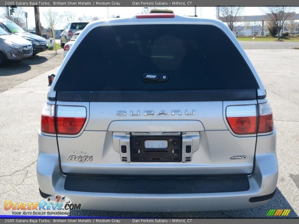 2005 Subaru Baja Turbo Brilliant Silver Metallic / Medium Gray Photo #7