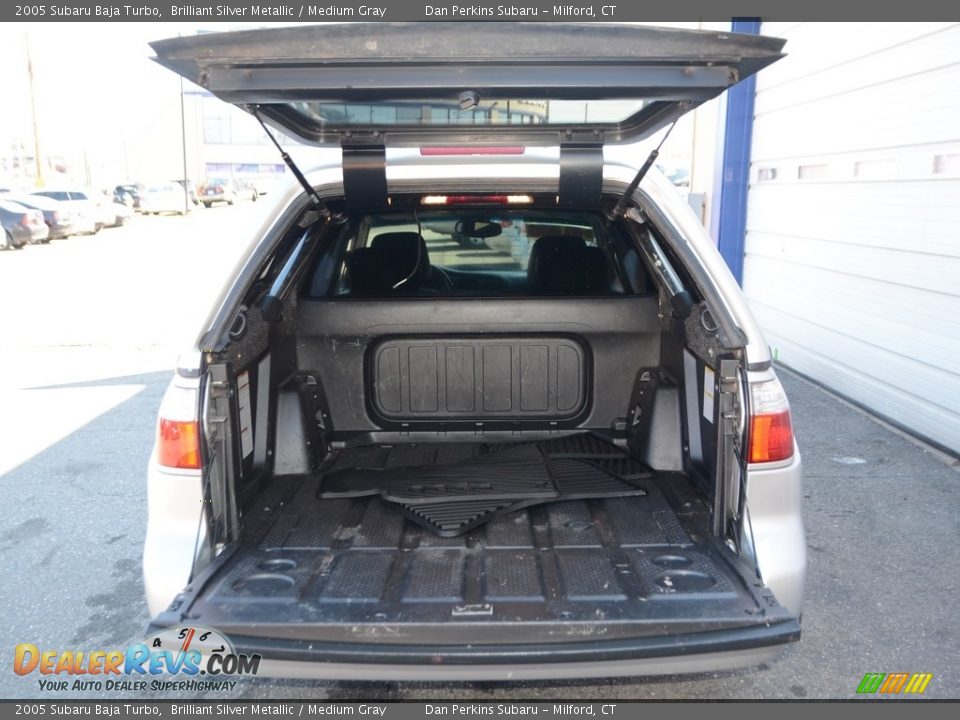 2005 Subaru Baja Turbo Brilliant Silver Metallic / Medium Gray Photo #8