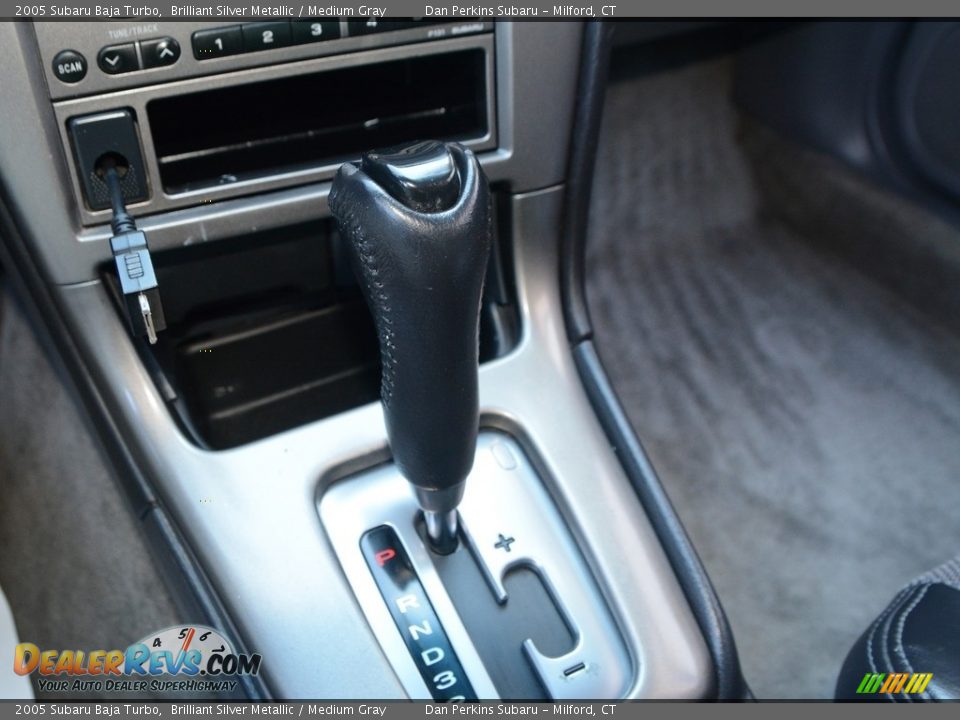 2005 Subaru Baja Turbo Brilliant Silver Metallic / Medium Gray Photo #9