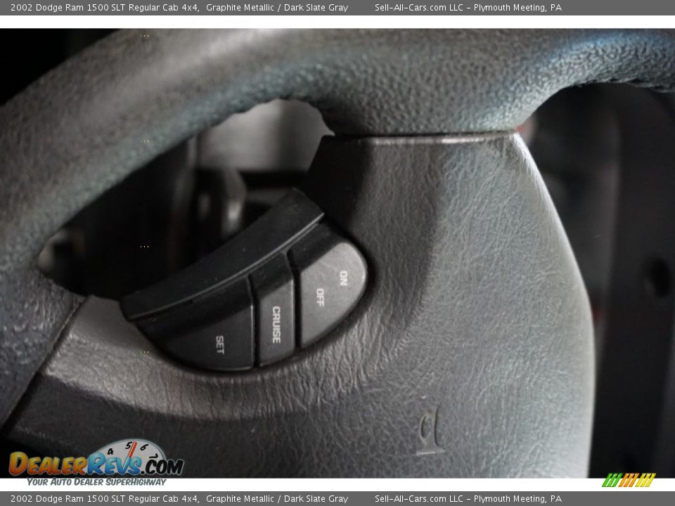 2002 Dodge Ram 1500 SLT Regular Cab 4x4 Graphite Metallic / Dark Slate Gray Photo #24