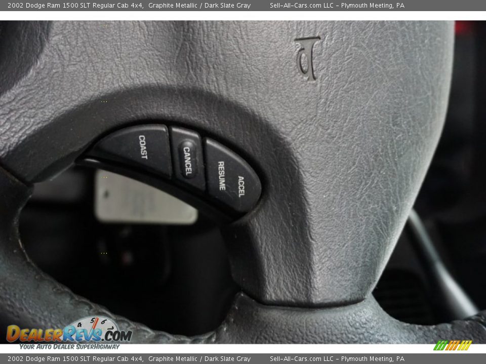 2002 Dodge Ram 1500 SLT Regular Cab 4x4 Graphite Metallic / Dark Slate Gray Photo #25