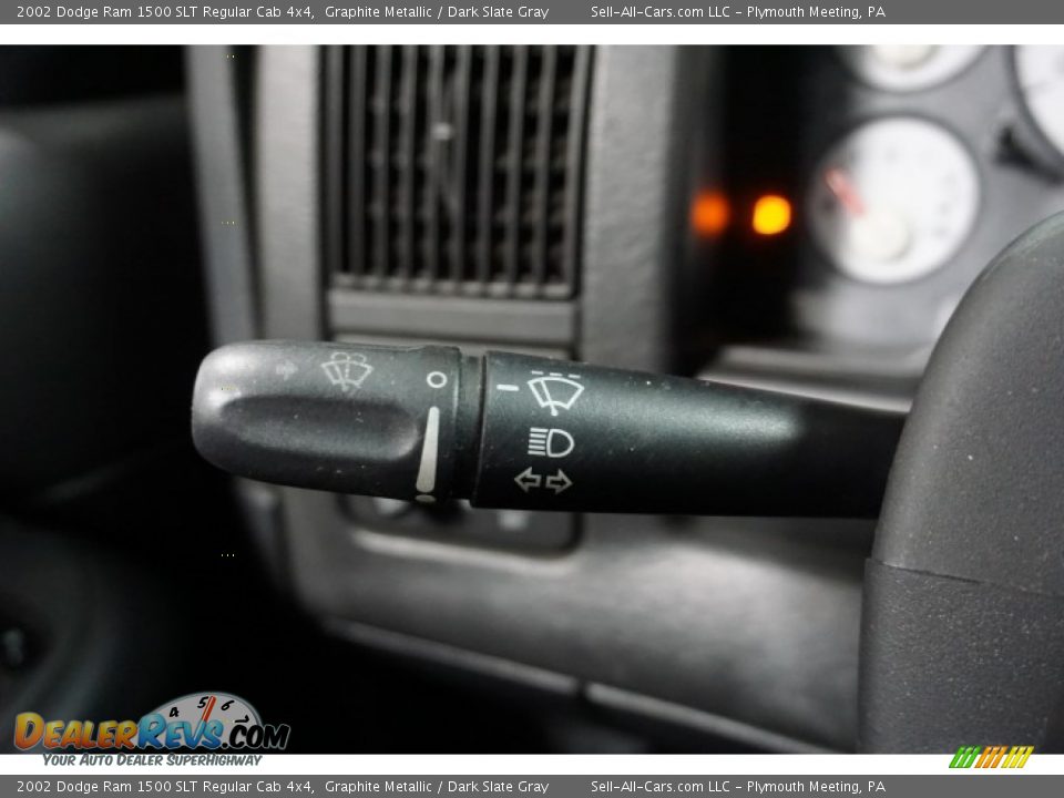 2002 Dodge Ram 1500 SLT Regular Cab 4x4 Graphite Metallic / Dark Slate Gray Photo #26