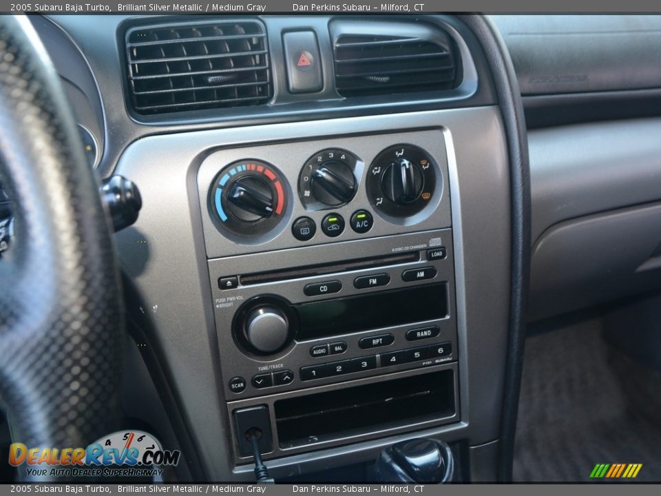 2005 Subaru Baja Turbo Brilliant Silver Metallic / Medium Gray Photo #12