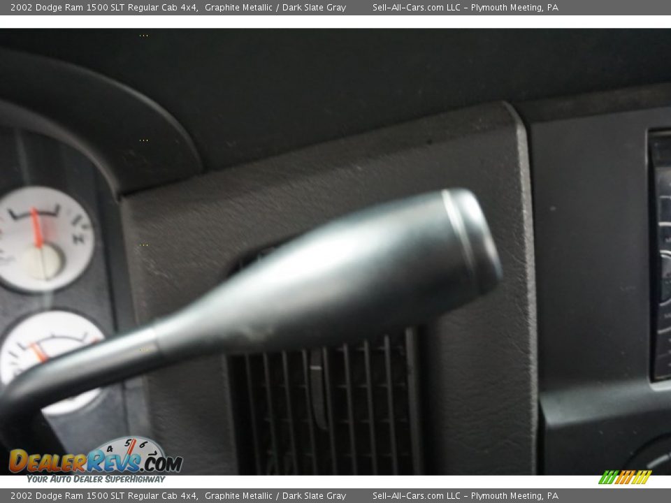 2002 Dodge Ram 1500 SLT Regular Cab 4x4 Graphite Metallic / Dark Slate Gray Photo #27