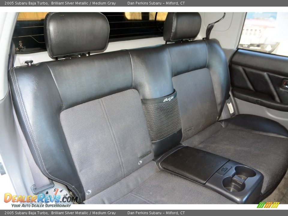 2005 Subaru Baja Turbo Brilliant Silver Metallic / Medium Gray Photo #15