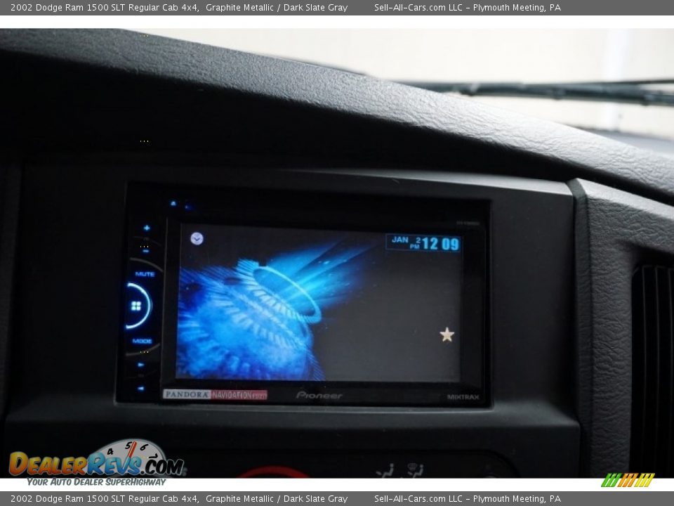 2002 Dodge Ram 1500 SLT Regular Cab 4x4 Graphite Metallic / Dark Slate Gray Photo #33