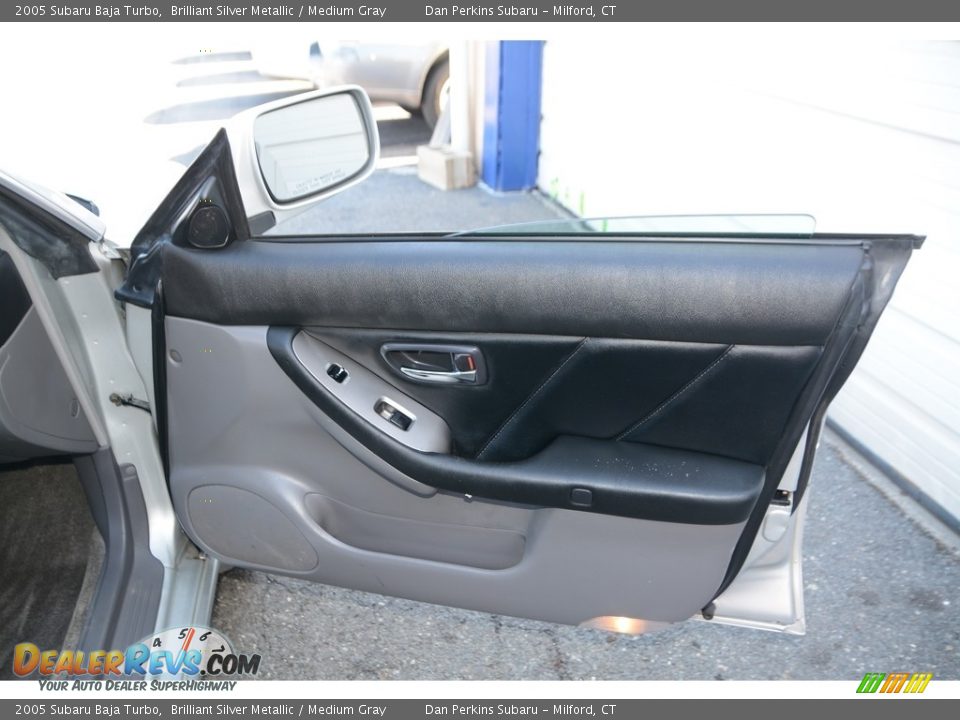 2005 Subaru Baja Turbo Brilliant Silver Metallic / Medium Gray Photo #19