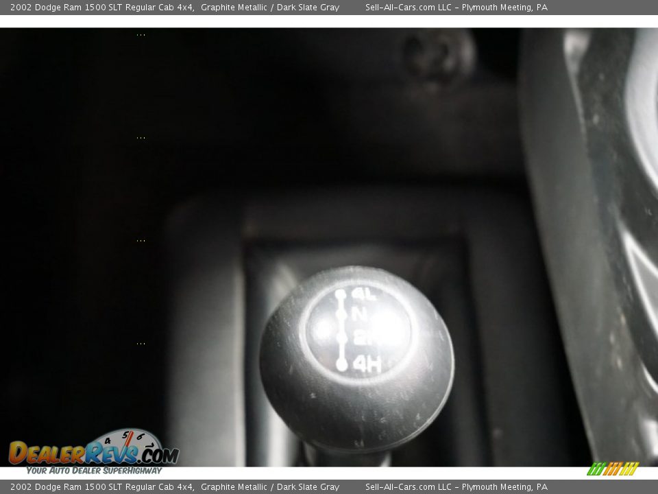2002 Dodge Ram 1500 SLT Regular Cab 4x4 Graphite Metallic / Dark Slate Gray Photo #35