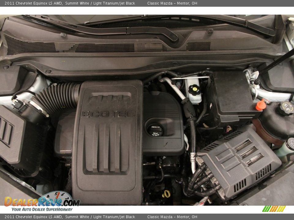 2011 Chevrolet Equinox LS AWD Summit White / Light Titanium/Jet Black Photo #14