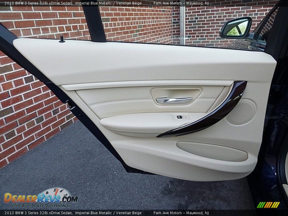 2013 BMW 3 Series 328i xDrive Sedan Imperial Blue Metallic / Venetian Beige Photo #13
