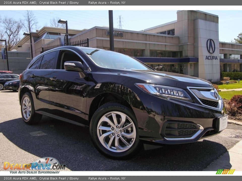 2016 Acura RDX AWD Crystal Black Pearl / Ebony Photo #1