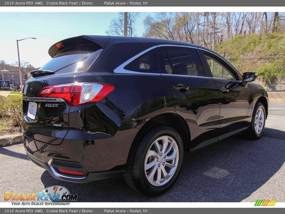 2016 Acura RDX AWD Crystal Black Pearl / Ebony Photo #4
