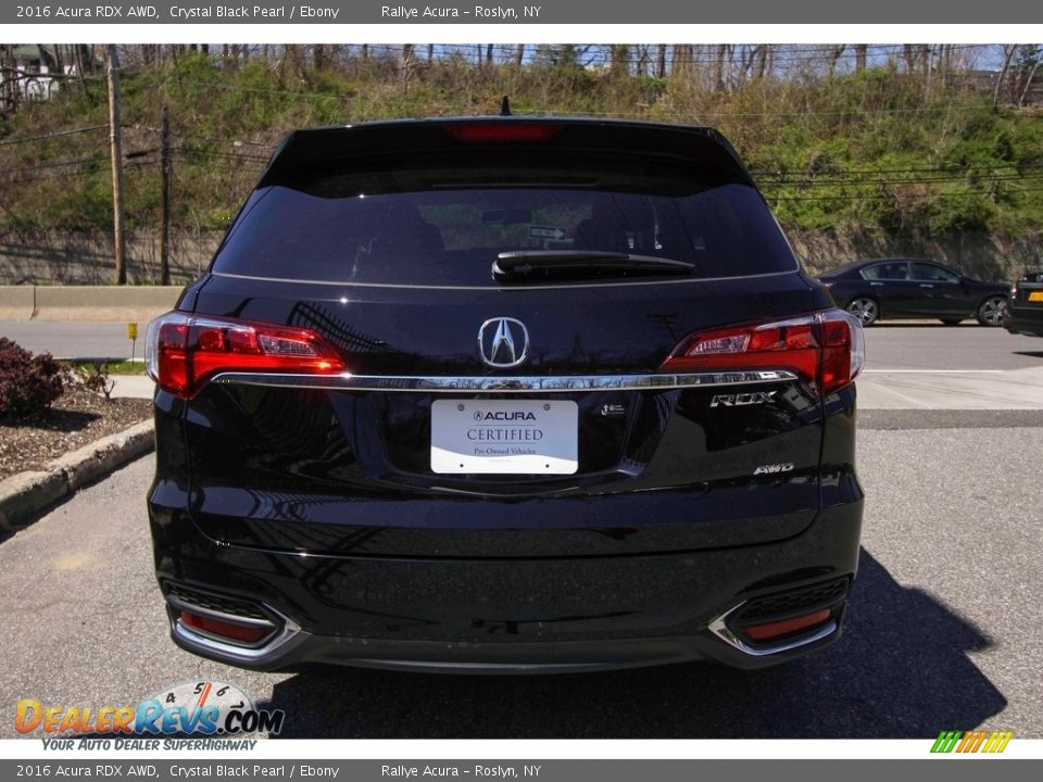 2016 Acura RDX AWD Crystal Black Pearl / Ebony Photo #5