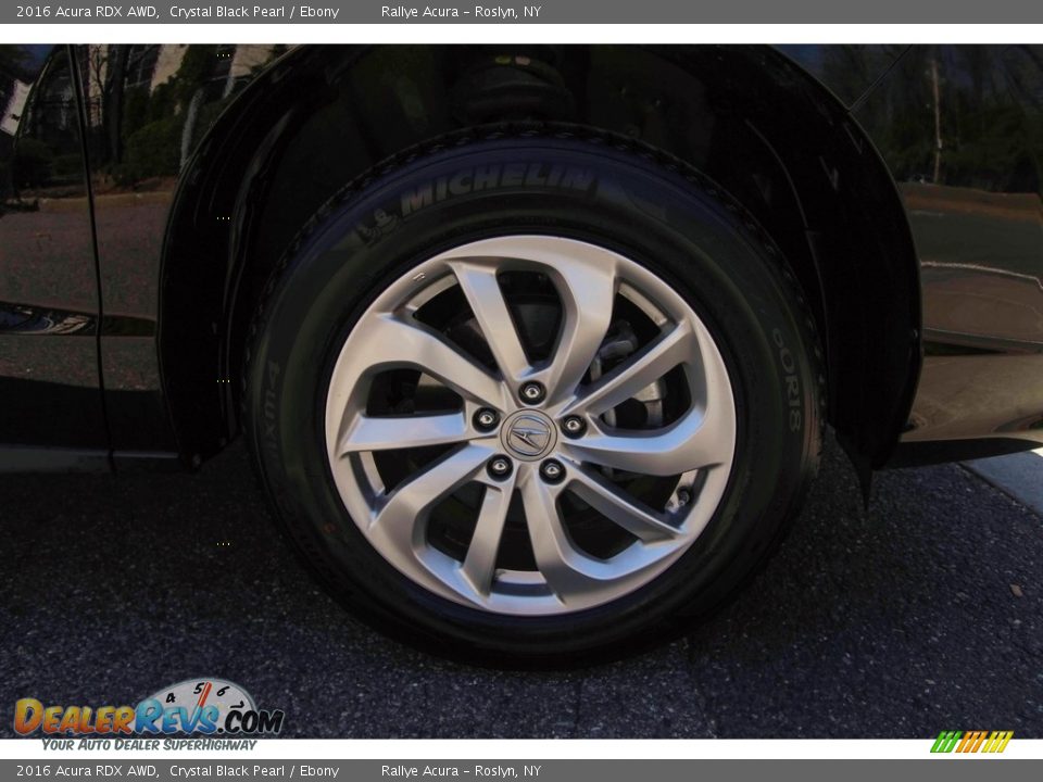 2016 Acura RDX AWD Crystal Black Pearl / Ebony Photo #7
