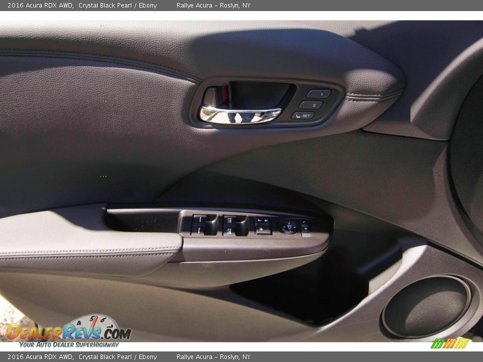 2016 Acura RDX AWD Crystal Black Pearl / Ebony Photo #8