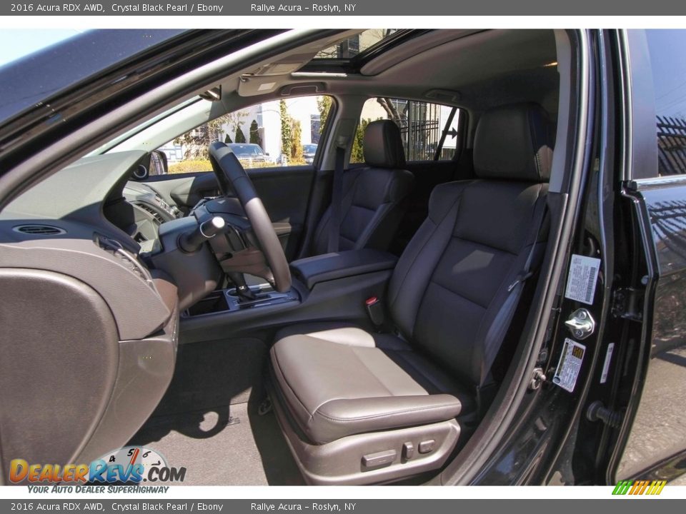 2016 Acura RDX AWD Crystal Black Pearl / Ebony Photo #9