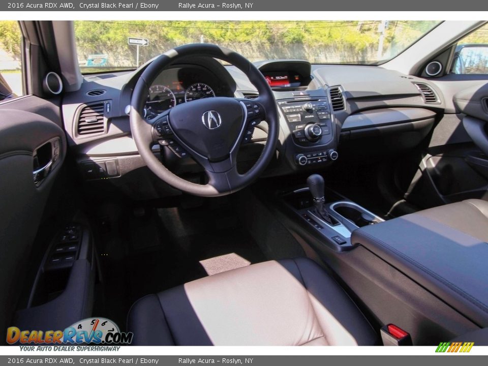 2016 Acura RDX AWD Crystal Black Pearl / Ebony Photo #10