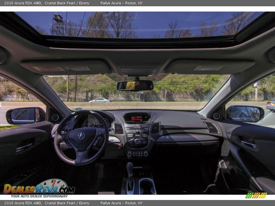 2016 Acura RDX AWD Crystal Black Pearl / Ebony Photo #11
