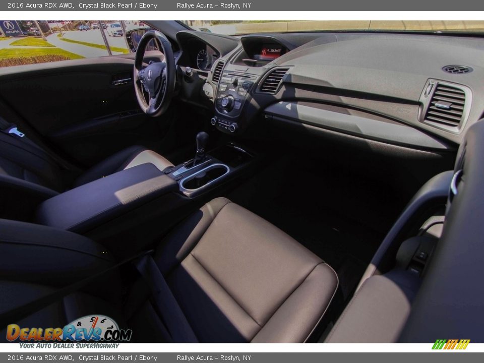 2016 Acura RDX AWD Crystal Black Pearl / Ebony Photo #12