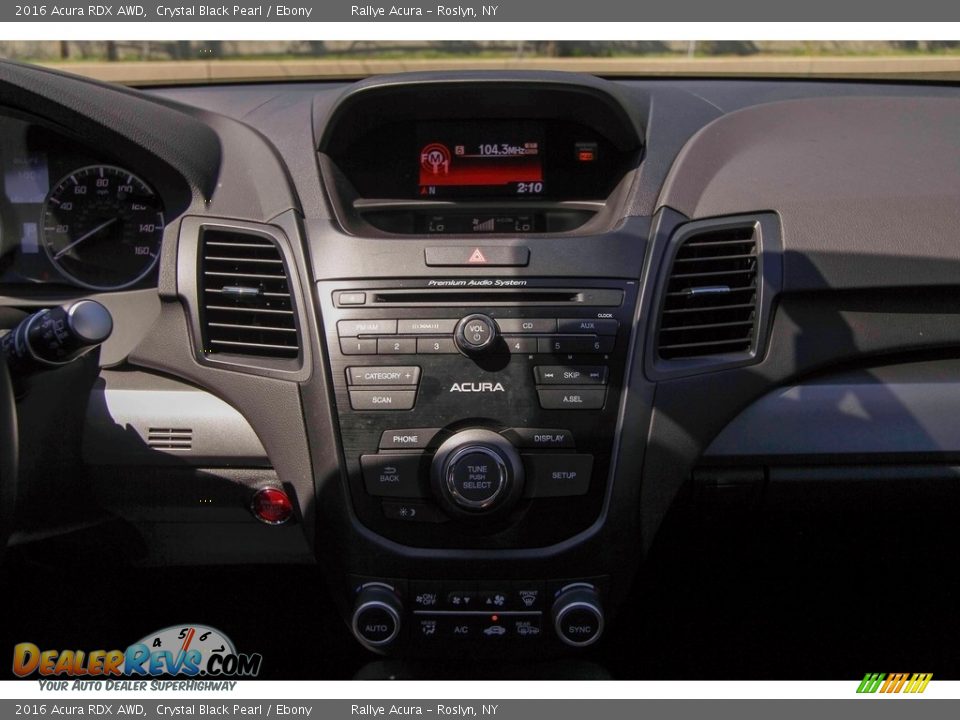 2016 Acura RDX AWD Crystal Black Pearl / Ebony Photo #13