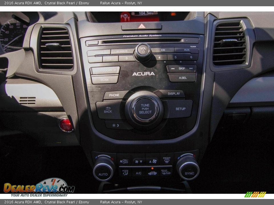 2016 Acura RDX AWD Crystal Black Pearl / Ebony Photo #14