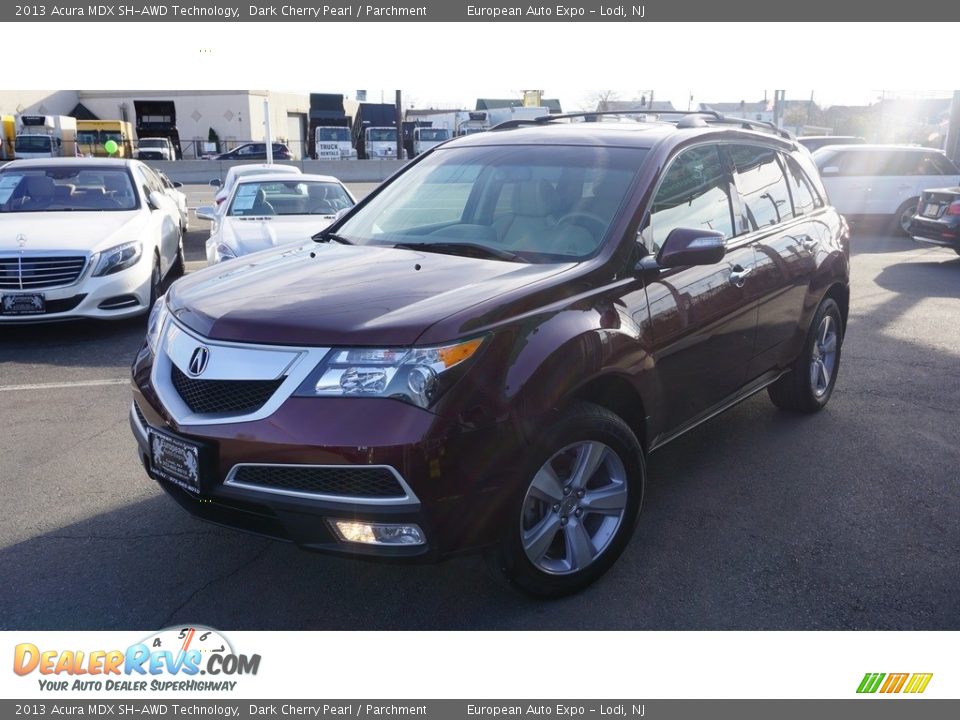 2013 Acura MDX SH-AWD Technology Dark Cherry Pearl / Parchment Photo #1