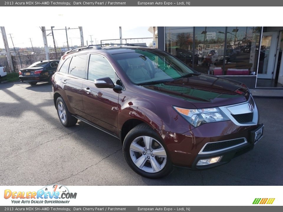 2013 Acura MDX SH-AWD Technology Dark Cherry Pearl / Parchment Photo #2