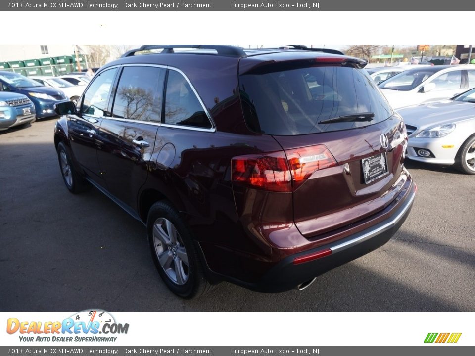 2013 Acura MDX SH-AWD Technology Dark Cherry Pearl / Parchment Photo #3