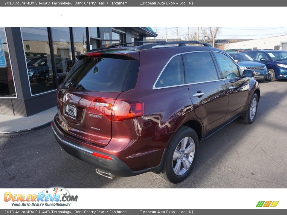 2013 Acura MDX SH-AWD Technology Dark Cherry Pearl / Parchment Photo #4
