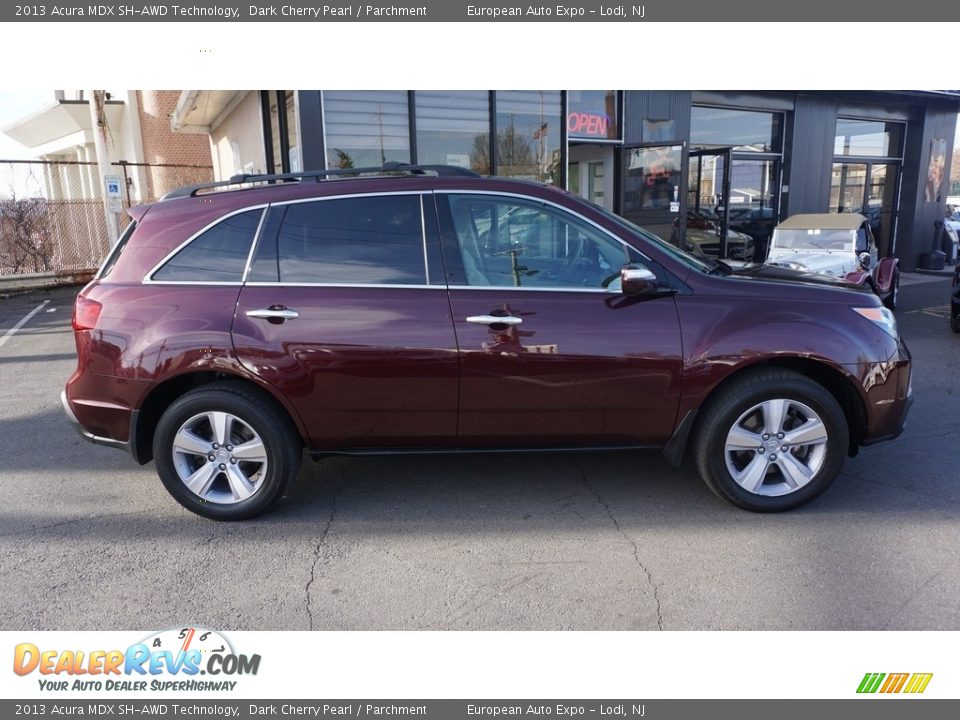 2013 Acura MDX SH-AWD Technology Dark Cherry Pearl / Parchment Photo #5