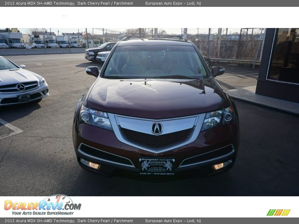 2013 Acura MDX SH-AWD Technology Dark Cherry Pearl / Parchment Photo #8