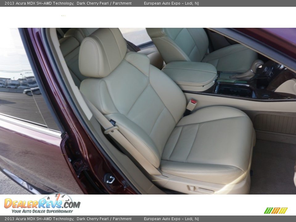 2013 Acura MDX SH-AWD Technology Dark Cherry Pearl / Parchment Photo #10