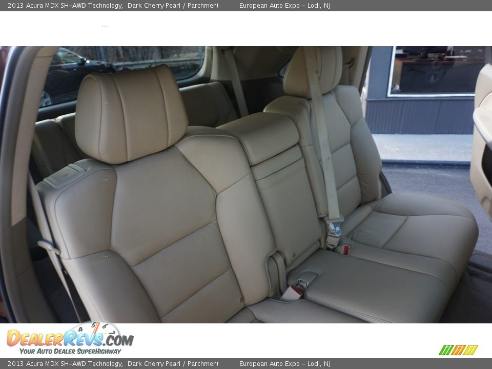2013 Acura MDX SH-AWD Technology Dark Cherry Pearl / Parchment Photo #11
