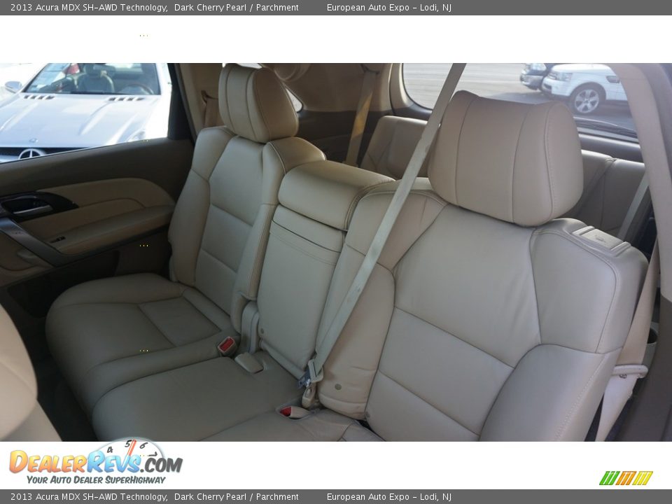 2013 Acura MDX SH-AWD Technology Dark Cherry Pearl / Parchment Photo #12