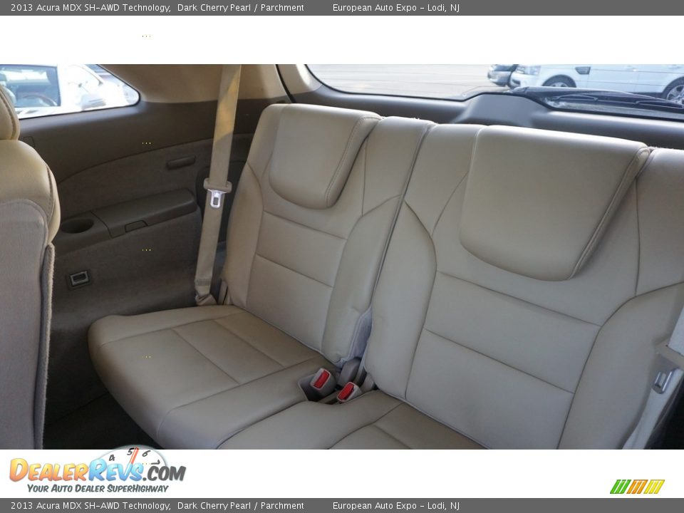 2013 Acura MDX SH-AWD Technology Dark Cherry Pearl / Parchment Photo #13