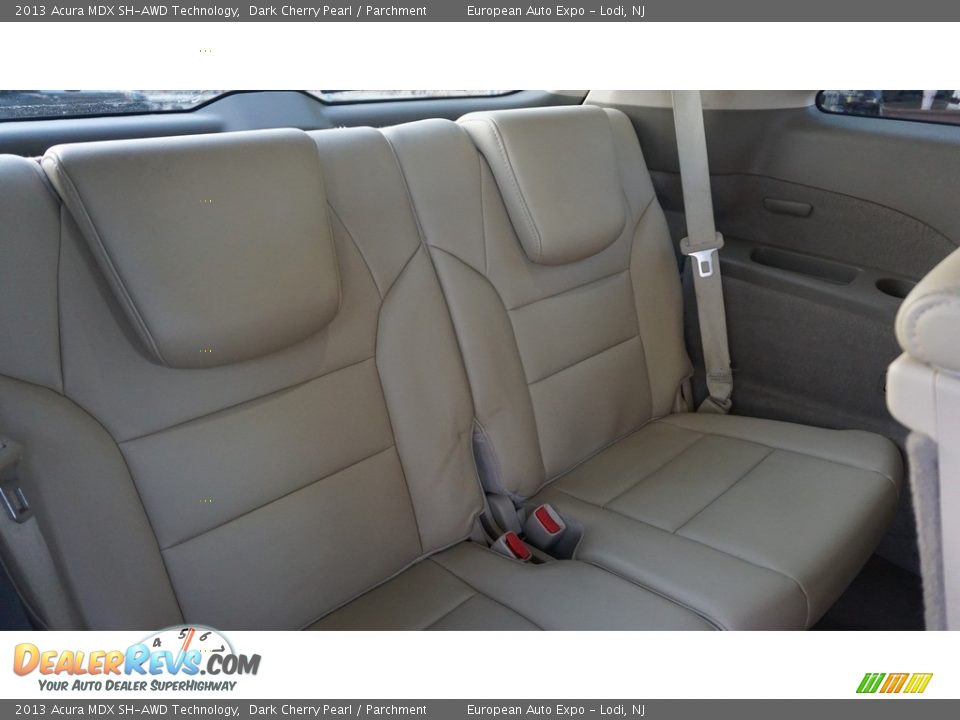 2013 Acura MDX SH-AWD Technology Dark Cherry Pearl / Parchment Photo #14