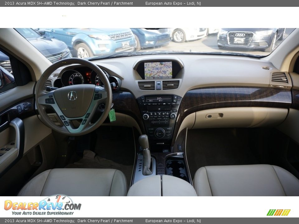 2013 Acura MDX SH-AWD Technology Dark Cherry Pearl / Parchment Photo #15