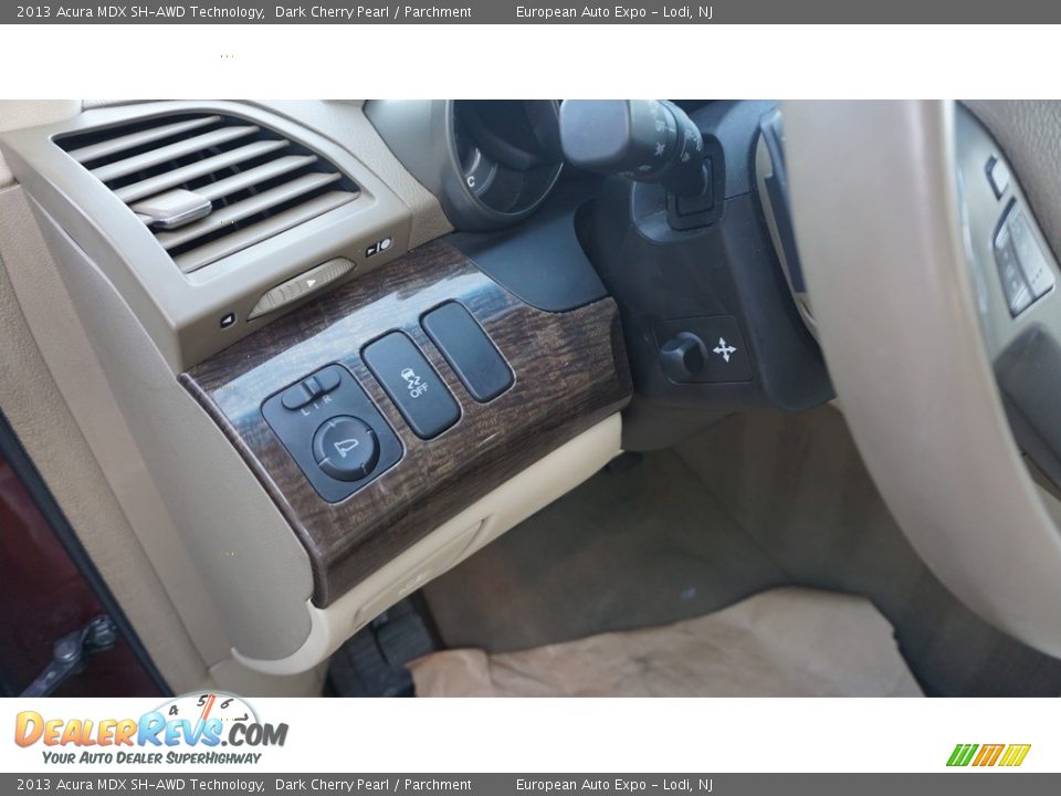2013 Acura MDX SH-AWD Technology Dark Cherry Pearl / Parchment Photo #17