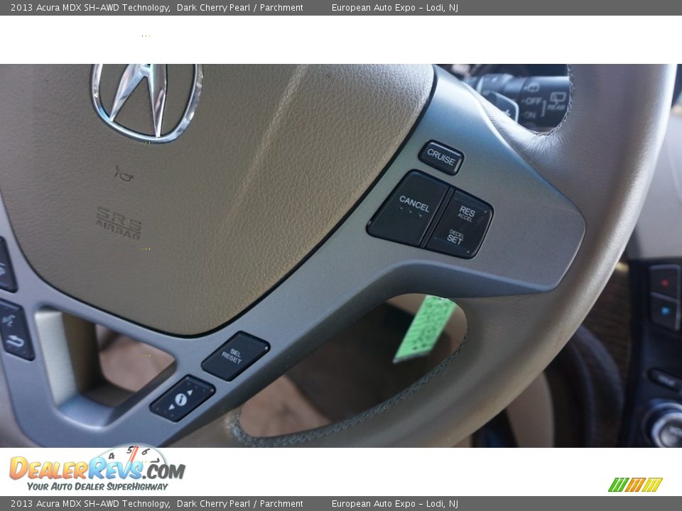 2013 Acura MDX SH-AWD Technology Dark Cherry Pearl / Parchment Photo #18