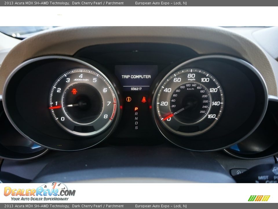 2013 Acura MDX SH-AWD Technology Dark Cherry Pearl / Parchment Photo #20