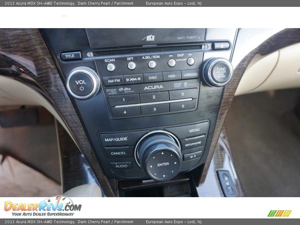 2013 Acura MDX SH-AWD Technology Dark Cherry Pearl / Parchment Photo #25