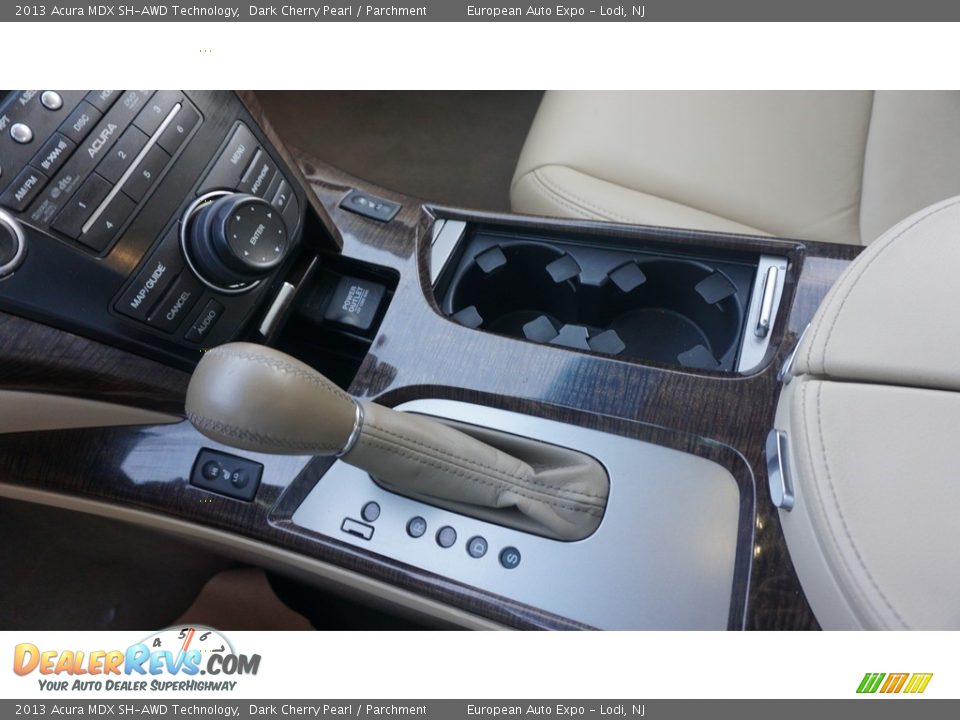 2013 Acura MDX SH-AWD Technology Dark Cherry Pearl / Parchment Photo #26