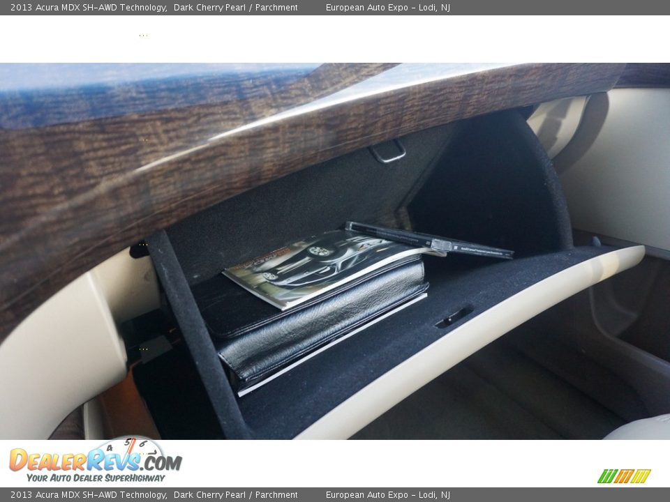 2013 Acura MDX SH-AWD Technology Dark Cherry Pearl / Parchment Photo #29