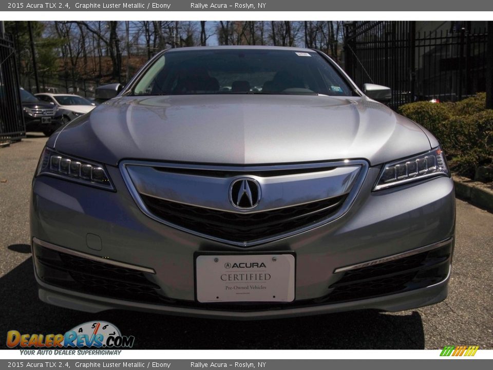 2015 Acura TLX 2.4 Graphite Luster Metallic / Ebony Photo #2