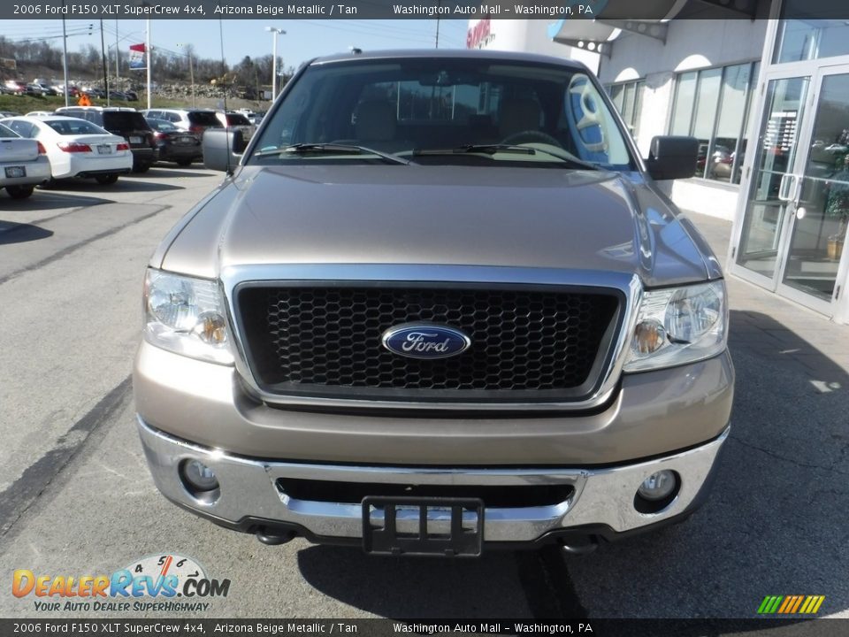 2006 Ford F150 XLT SuperCrew 4x4 Arizona Beige Metallic / Tan Photo #3