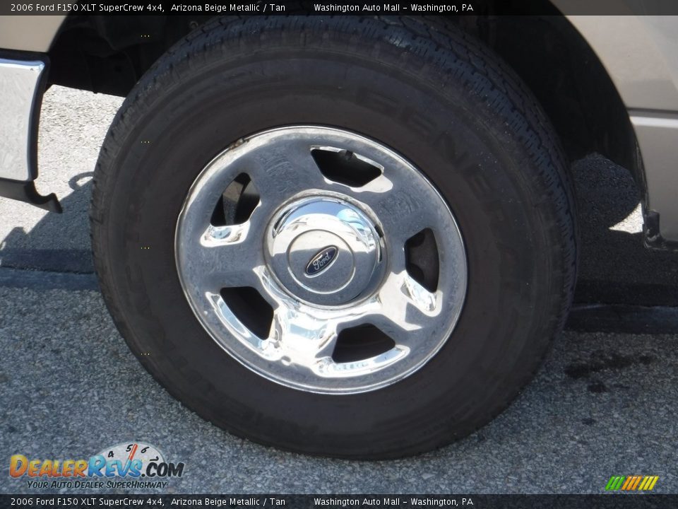 2006 Ford F150 XLT SuperCrew 4x4 Arizona Beige Metallic / Tan Photo #6