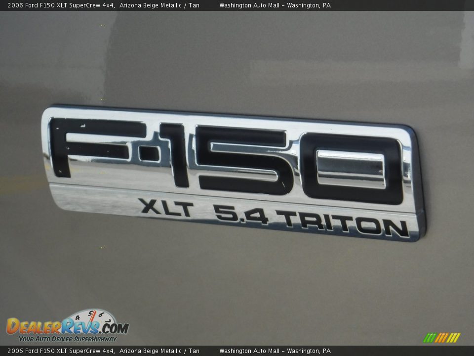 2006 Ford F150 XLT SuperCrew 4x4 Arizona Beige Metallic / Tan Photo #7