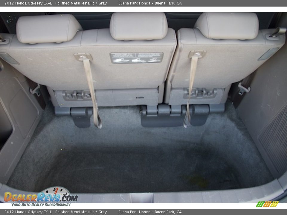2012 Honda Odyssey EX-L Polished Metal Metallic / Gray Photo #19