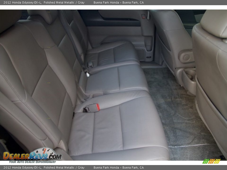 2012 Honda Odyssey EX-L Polished Metal Metallic / Gray Photo #20